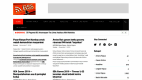 What Berita-papua.com website looked like in 2019 (4 years ago)