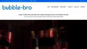 What Bubble-bro.com website looked like in 2019 (4 years ago)