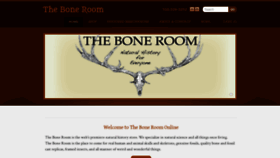 What Boneroom.com website looked like in 2019 (4 years ago)