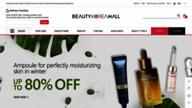 What Beautykoreamall.com website looked like in 2019 (4 years ago)