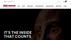 What Bodyworlds.nl website looked like in 2019 (4 years ago)