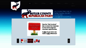 What Butlercountygop.org website looked like in 2019 (4 years ago)