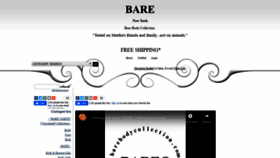 What Barebodycollection.com website looked like in 2019 (4 years ago)