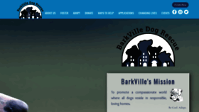 What Barktowndogrescue.org website looked like in 2019 (4 years ago)