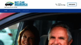 What Buycarinsurance.org website looked like in 2019 (4 years ago)