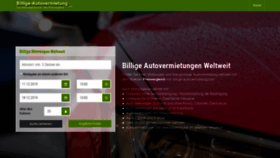 What Billige-autovermietung.com website looked like in 2019 (4 years ago)