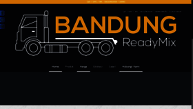 What Bandungreadymix.com website looked like in 2019 (4 years ago)