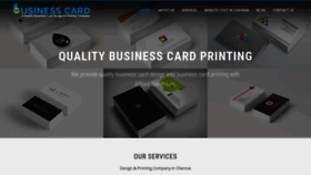 What Businesscardprintinginchennai.in website looked like in 2019 (4 years ago)