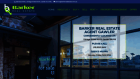 What Barkerrealestate.com.au website looked like in 2019 (4 years ago)
