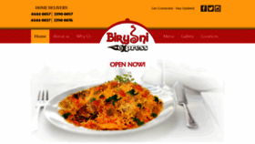 What Biryaniexpress.qa website looked like in 2019 (6 years ago)