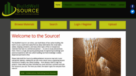What Buildwellsource.org website looked like in 2019 (5 years ago)