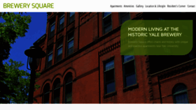 What Brewery-square.com website looked like in 2019 (4 years ago)