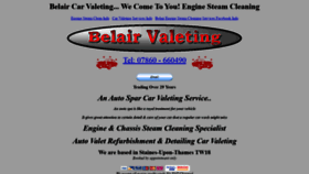 What Belair-services.co.uk website looked like in 2019 (4 years ago)