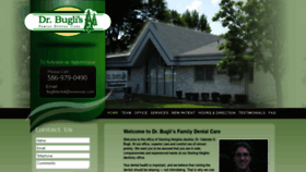 What Buglifamilydental.com website looked like in 2019 (4 years ago)