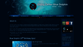 What Bluedolphin-crete.com website looked like in 2019 (4 years ago)