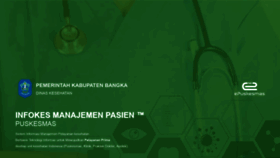 What Bangka.epuskesmas.id website looked like in 2019 (4 years ago)