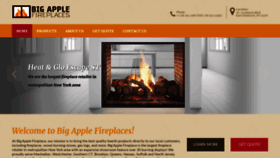 What Bigapplefireplace.com website looked like in 2019 (4 years ago)