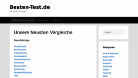 What Besten-test.de website looked like in 2019 (4 years ago)