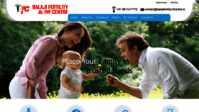 What Balajifertilityivfcentre.com website looked like in 2019 (4 years ago)