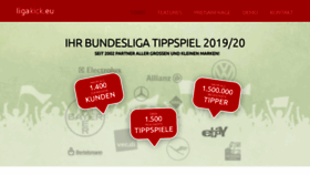 What Bundesligatippspiel.eu website looked like in 2019 (4 years ago)