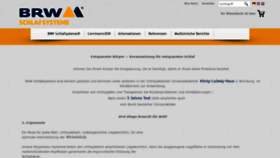 What Brw-schlafsysteme.net website looked like in 2019 (4 years ago)