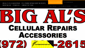 What Bigalcellularrepair.com website looked like in 2019 (4 years ago)