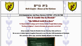 What Bethgoyim.org website looked like in 2019 (5 years ago)