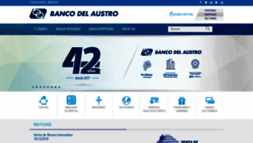 What Bancodelaustro.com website looked like in 2019 (4 years ago)