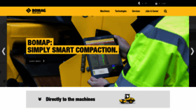 What Bomag.com website looked like in 2019 (4 years ago)