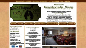 What Booneslicklodge.net website looked like in 2019 (4 years ago)