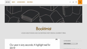 What Booktimist.com website looked like in 2019 (4 years ago)
