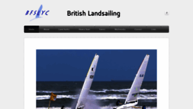 What Britishlandsailing.org.uk website looked like in 2019 (4 years ago)
