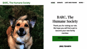 What Barctx.org website looked like in 2019 (4 years ago)