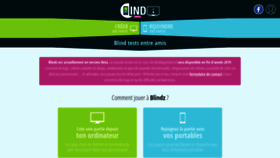 What Blindz.fr website looked like in 2019 (4 years ago)