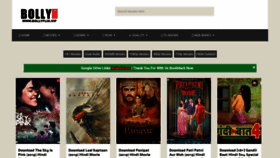 What Bollyflix.vip website looked like in 2019 (4 years ago)