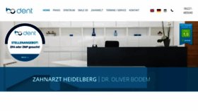 What Bodent-heidelberg.de website looked like in 2019 (4 years ago)