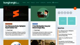 What Bungfrangki.com website looked like in 2019 (4 years ago)