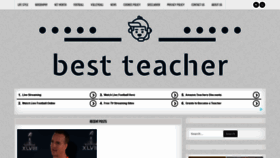 What Bestteachers4u.com website looked like in 2019 (4 years ago)