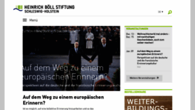 What Boell-sh.de website looked like in 2019 (4 years ago)