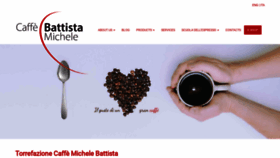 What Battista.it website looked like in 2019 (4 years ago)
