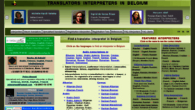 What Belgian-translator-interpreter.be website looked like in 2019 (4 years ago)