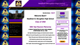 What Broughton68.com website looked like in 2019 (4 years ago)