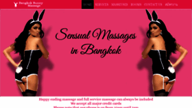 What Bangkokbunnymassage.com website looked like in 2019 (4 years ago)