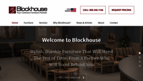 What Blockhouse.com website looked like in 2019 (4 years ago)
