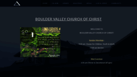 What Bouldervalley.org website looked like in 2019 (4 years ago)