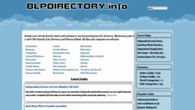 What Blpdirectory.info website looked like in 2019 (4 years ago)