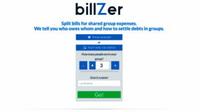 What Billzer.com website looked like in 2019 (4 years ago)
