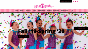 What Bellaballetdance.com website looked like in 2019 (4 years ago)