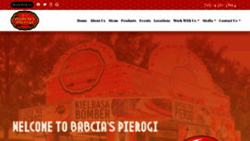 What Babciaspierogi.com website looked like in 2019 (4 years ago)