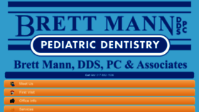 What Brettmannpediatricdentistry.com website looked like in 2019 (4 years ago)